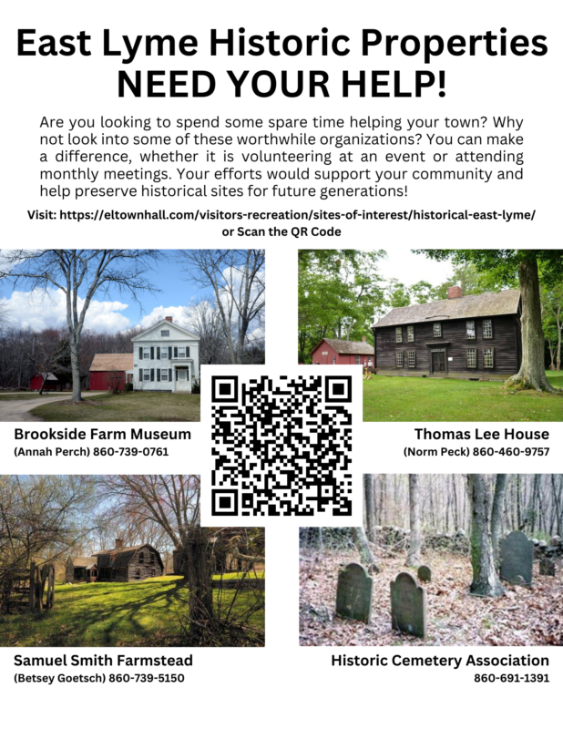 East Lyme Historic Properties need your help