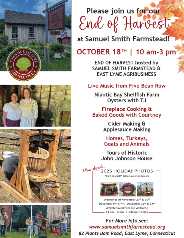 End of Harvest Free Event at Samuel smith Farmstead